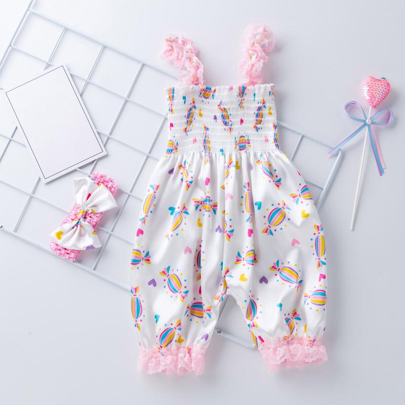 Clothing Sets Baby Girl Clothes Set Toddler Girls Flower Print Lace Bow Sling Cute Bloomers Jumpsuit Born SetClothing, Blue
Clothing Sets Baby Girl Clothes Set Toddler Girls Flower Print Lace Bow Sling Cute Bloomers Jumpsuit Born SetClothing, Blue