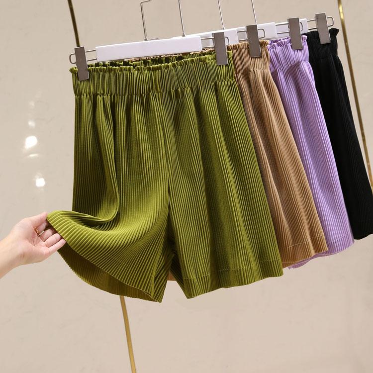 Men's Shorts Candy Color Brech Women Summer Loose Casual Wideleg Kneelength Pleated Harajuku Korean Students Streetwear, Black
Men's Shorts Candy Color Brech Women Summer Loose Casual Wideleg Kneelength Pleated Harajuku Korean Students Streetwear, Black