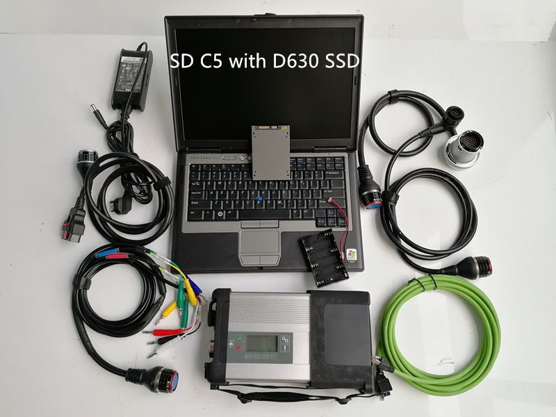 Super MB Star C5 SD Connect Tool with laptop D630 4G diagnostic PC with mb star c5 new software 2022.03v 320GB hdd for Mercedes
Super MB Star C5 SD Connect Tool with laptop D630 4G diagnostic PC with mb star c5 new software 2022.03v 320GB hdd for Mercedes