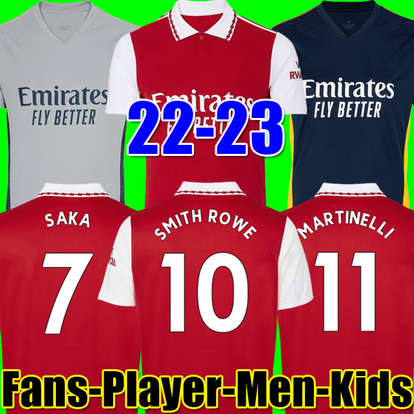 22 23 SMITH ROWE PEPE SAKA soccer jersey Fans Player version ODEGAARD THOMAS MARTINELLI TIERNEY ArSen 2022 2023 top football shirt Men Training Kit Kids set uniforms, 22-23 away patch
22 23 SMITH ROWE PEPE SAKA soccer jersey Fans Player version ODEGAARD THOMAS MARTINELLI TIERNEY ArSen 2022 2023 top football shirt Men Training Kit Kids set uniforms, 22-23 away patch