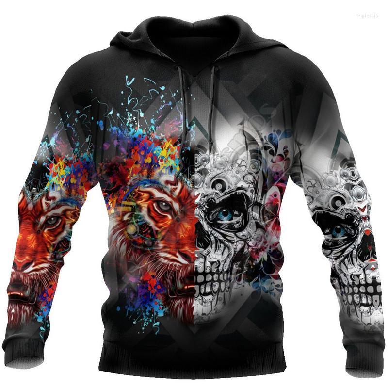 Men's Hoodies & Sweatshirts Tiger And Skull 3D Printed Zipper Hoodies/Sweatshirts Women For Men Halloween Cosplay CostumesMen's Trix22
Men's Hoodies & Sweatshirts Tiger And Skull 3D Printed Zipper Hoodies/Sweatshirts Women For Men Halloween Cosplay CostumesMen's Trix22