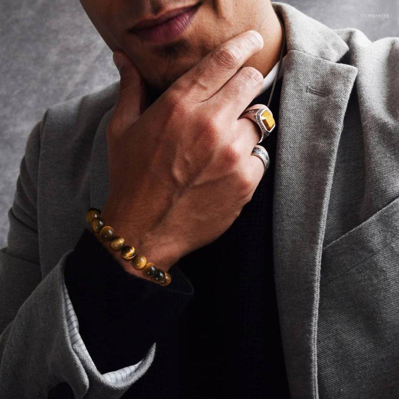 Link Chain Man Bracelets Tiger Eye 8 Mm Round Beaded Stretchy String Bracelet Men Strength Courage Protection Healing Reiki Bangle Trum22
Link Chain Man Bracelets Tiger Eye 8 Mm Round Beaded Stretchy String Bracelet Men Strength Courage Protection Healing Reiki Bangle Trum22