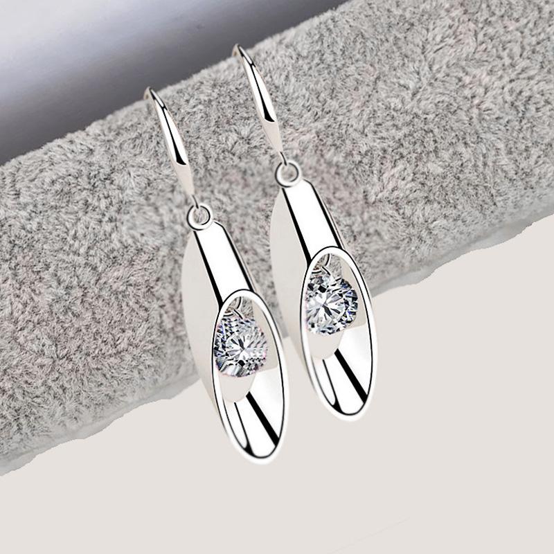 Dangle & Chandelier Huitan Creative Earrings For Women White/Pink/Blue Cubic Zirconia Fashion Versatile Female Accessories Party Jewelry Gif
Dangle & Chandelier Huitan Creative Earrings For Women White/Pink/Blue Cubic Zirconia Fashion Versatile Female Accessories Party Jewelry Gif