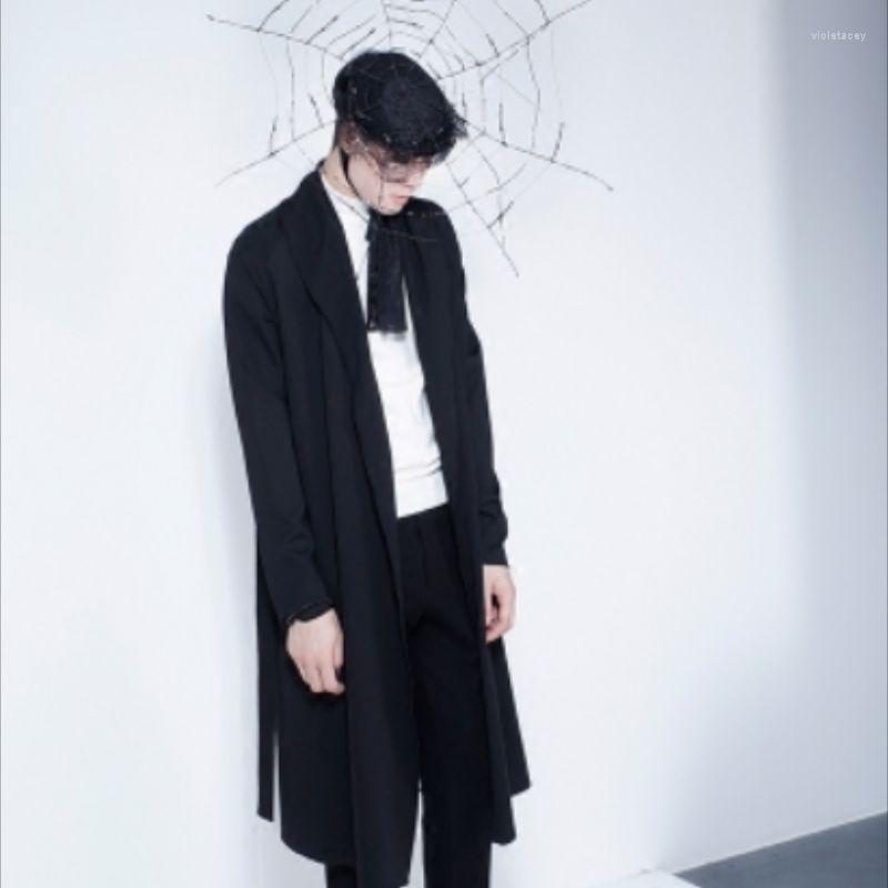 Men' Trench Coats Men' Coat French Fashion Spring And Summer Solid Color Large Lapel Cardigans Knee-Length Quality ClothingMen' Viol2, Black
Men' Trench Coats Men' Coat French Fashion Spring And Summer Solid Color Large Lapel Cardigans Knee-Length Quality ClothingMen' Viol2, Black