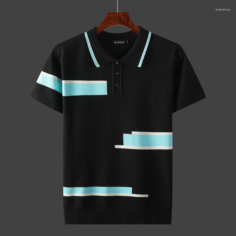 Men's Polos Summer Fashion Mens Shirts With Short Sleeve Turn Down Collar Casual Knit Tops Fashions Men Slim Fit Clothing Q56Men's Men'sMen', Black
Men's Polos Summer Fashion Mens Shirts With Short Sleeve Turn Down Collar Casual Knit Tops Fashions Men Slim Fit Clothing Q56Men's Men'sMen', Black