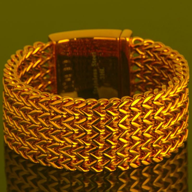 Link Chain Luxury Gold Plated 30MM Wide Bracelet Men Friendship Men's Bracelets Hiphop Stainless Steel Jewelry On Hand BanglesLink 
Link Chain Luxury Gold Plated 30MM Wide Bracelet Men Friendship Men's Bracelets Hiphop Stainless Steel Jewelry On Hand BanglesLink