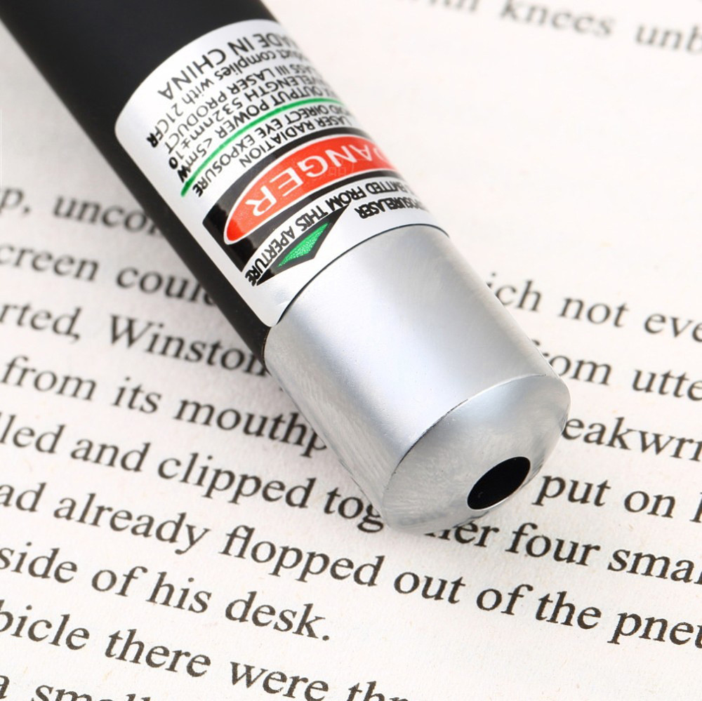 5mW 532nm Green Light Beam Laser Pointers Pen for SOS Mounting Night Hunting Teaching Meeting PPT Xmas Gift
