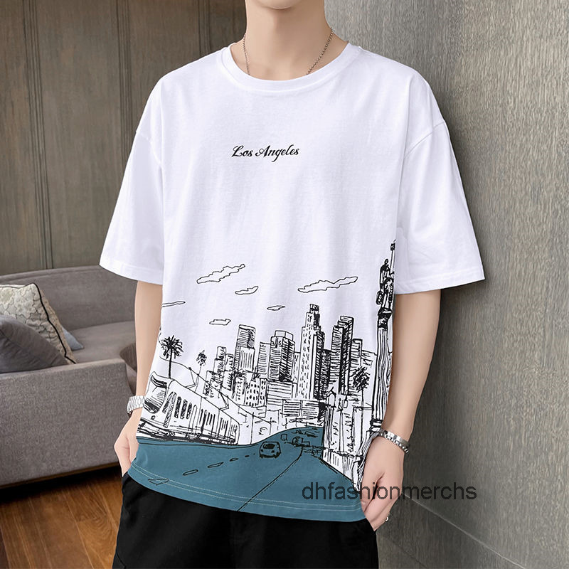 Summer Men's T-Shirts short sleeve T-shirt basic bottoms T shirt round neck Pullover Top trend casual versatile
Summer Men's T-Shirts short sleeve T-shirt basic bottoms T shirt round neck Pullover Top trend casual versatile