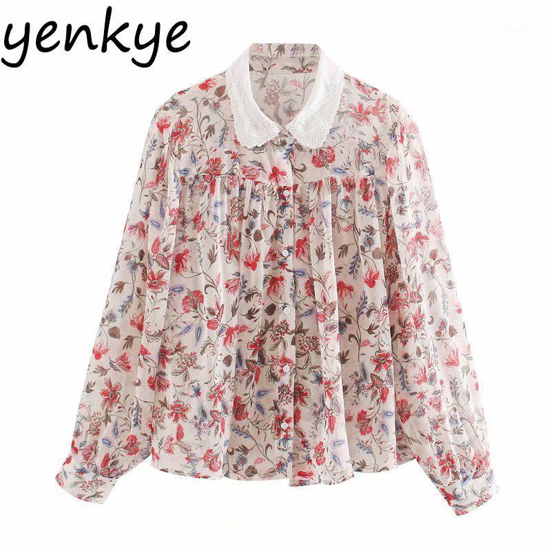 Embroidery Collar Floral Blouse Fashion Women Sexy Semi-sheer Long Sleeve Streetwear Summer Shirts Plus Size Chemise Femme Women's Blouses, As pic
Embroidery Collar Floral Blouse Fashion Women Sexy Semi-sheer Long Sleeve Streetwear Summer Shirts Plus Size Chemise Femme Women's Blouses, As pic