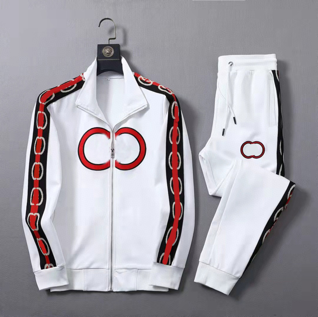 Men's Tracksuits European goods Paris light luxury new classic jacquard full spelling color letters casual sportswear men and women with suits for youth M--3XL, White
Men's Tracksuits European goods Paris light luxury new classic jacquard full spelling color letters casual sportswear men and women with suits for youth M--3XL, White