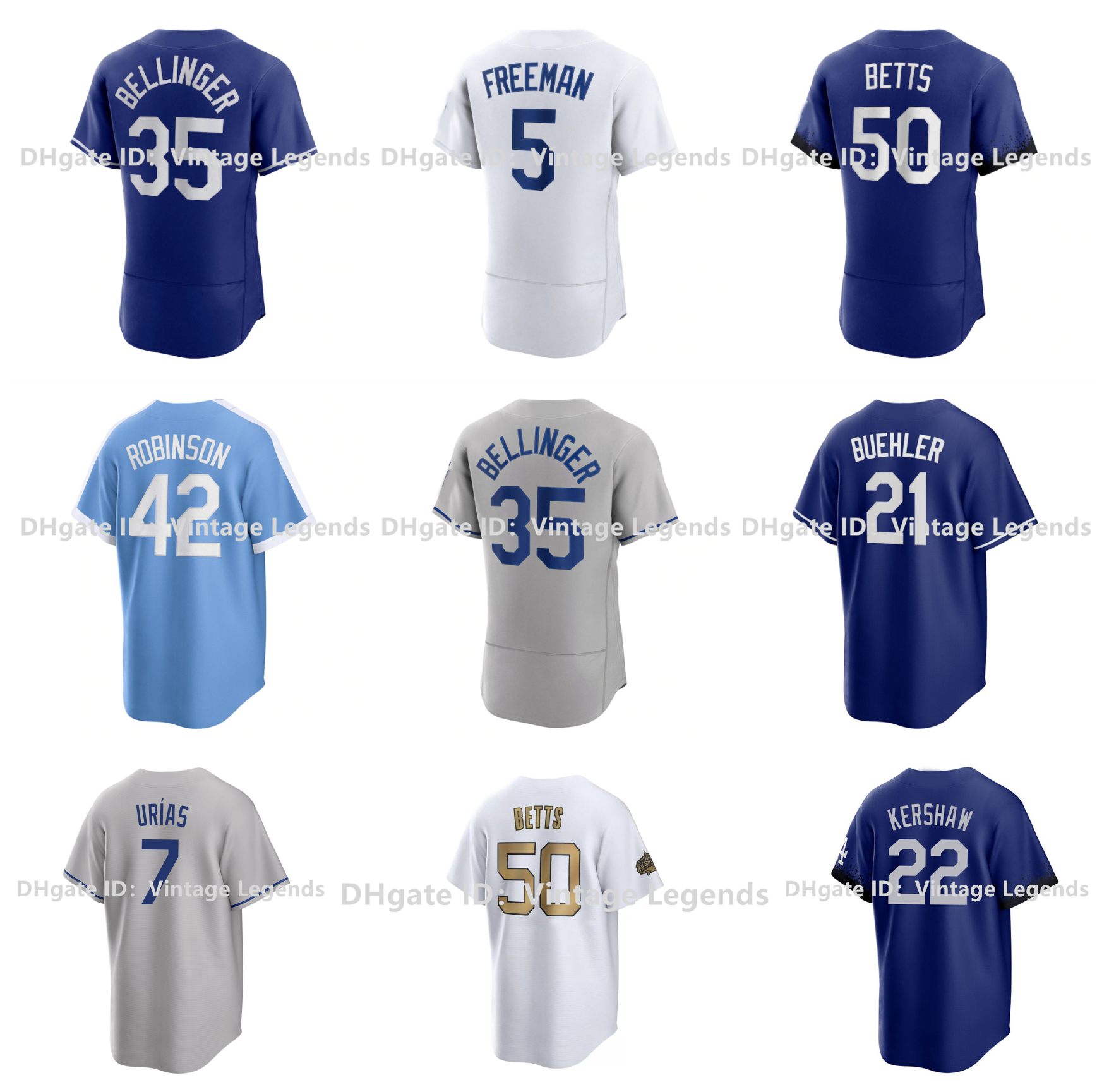 Mookie Betts Baseball Jersey Julio Urias 2022 All Star Dodgers Clayton Kershaw Freddie Freeman Tony Gonsolin Cody Bellinger Gavin Lux Trea Turner Muncy Smith, Men size s-4xl