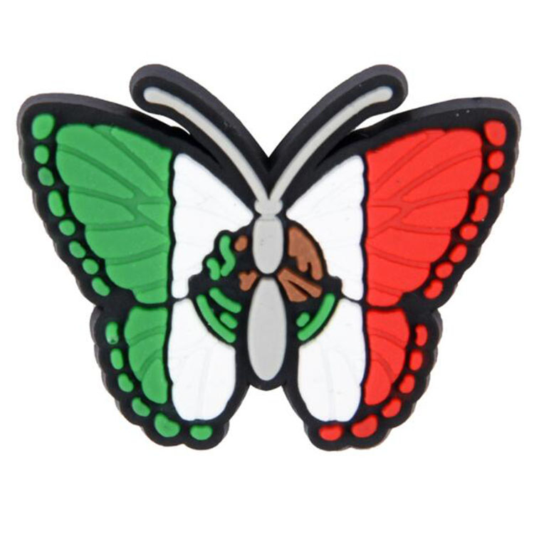 colorfuls Butterfly cartoon shoe charms garden shoecharms buckle clog bracelet wristband decoration accessories gift