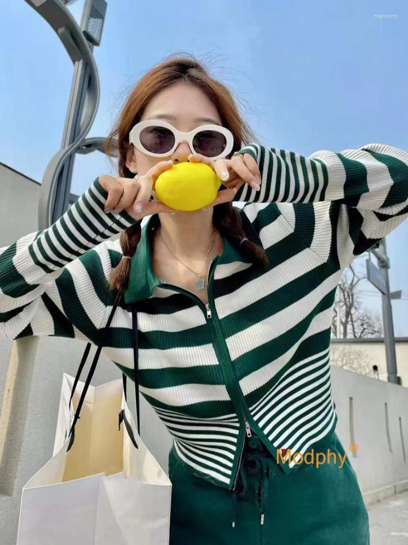 Women' Knits & Tees Women Stripe Knitted Sweater Collar Zipper Long Sleeve Cardigan Autumn Stylish Knitwear Sweaters Lazy Highstreet TopWom, Sky blue
Women' Knits & Tees Women Stripe Knitted Sweater Collar Zipper Long Sleeve Cardigan Autumn Stylish Knitwear Sweaters Lazy Highstreet TopWom, Sky blue