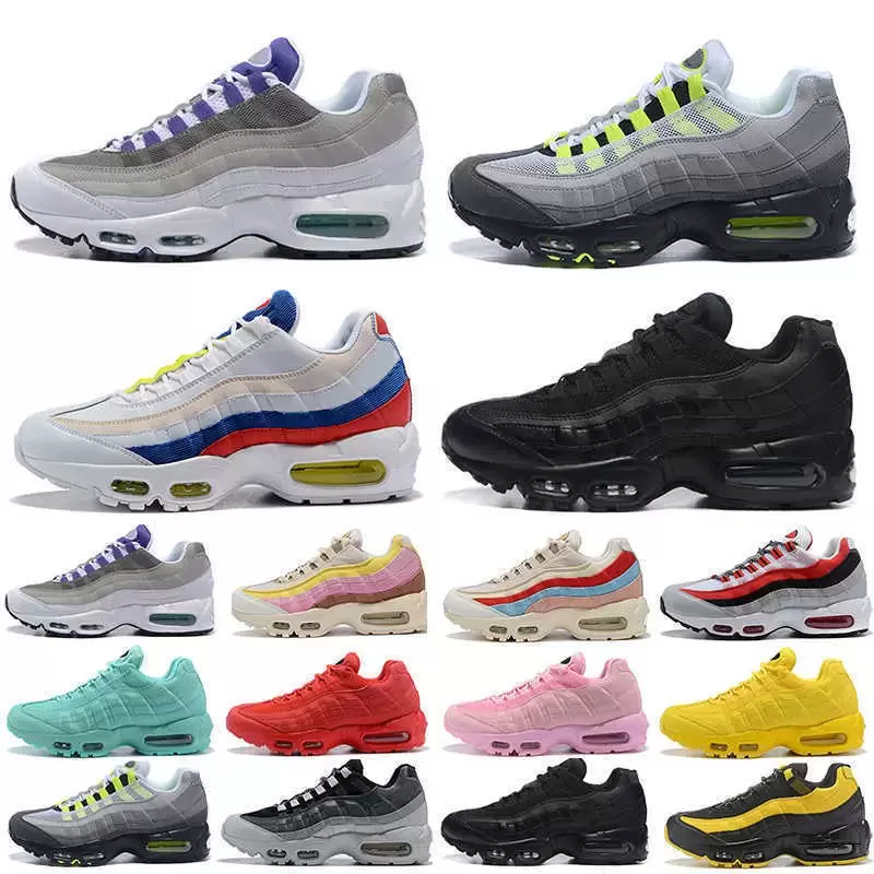 2022 men women 95 running shoes triple black white Plum Chalk OG Neon Plant Color Pure Platinum Yellow Light Green Smoke Grey mens trainers outdoor sneakers
2022 men women 95 running shoes triple black white Plum Chalk OG Neon Plant Color Pure Platinum Yellow Light Green Smoke Grey mens trainers outdoor sneakers