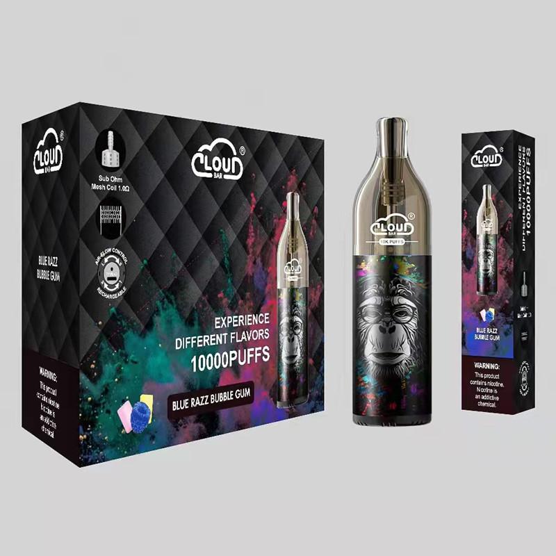 100% Authentic Cloud bar Mesh Coil Disposable pen E cigarettes Pre-filled Vape Pen Pod 14ml max 10k Puffs Vaporizers Starter Kit 25 Colors Rechargeable battery
100% Authentic Cloud bar Mesh Coil Disposable pen E cigarettes Pre-filled Vape Pen Pod 14ml max 10k Puffs Vaporizers Starter Kit 25 Colors Rechargeable battery