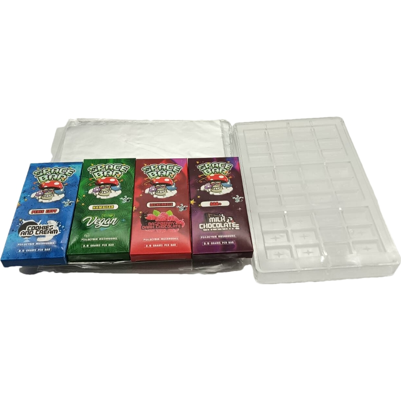 Space Bar Chocolate Compatible Mold Mushroom Bar Box Packing Food Grade Chocolates Shrooms Packaging Boxes
Space Bar Chocolate Compatible Mold Mushroom Bar Box Packing Food Grade Chocolates Shrooms Packaging Boxes