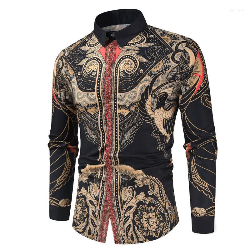 Men' Dress Shirts Print Fashion Show Vintage Shirt Men Camisa Masculina Slim Fit Club Party Prom Printed Mens Chemise HommeMen' Sybi22, Picture
Men' Dress Shirts Print Fashion Show Vintage Shirt Men Camisa Masculina Slim Fit Club Party Prom Printed Mens Chemise HommeMen' Sybi22, Picture