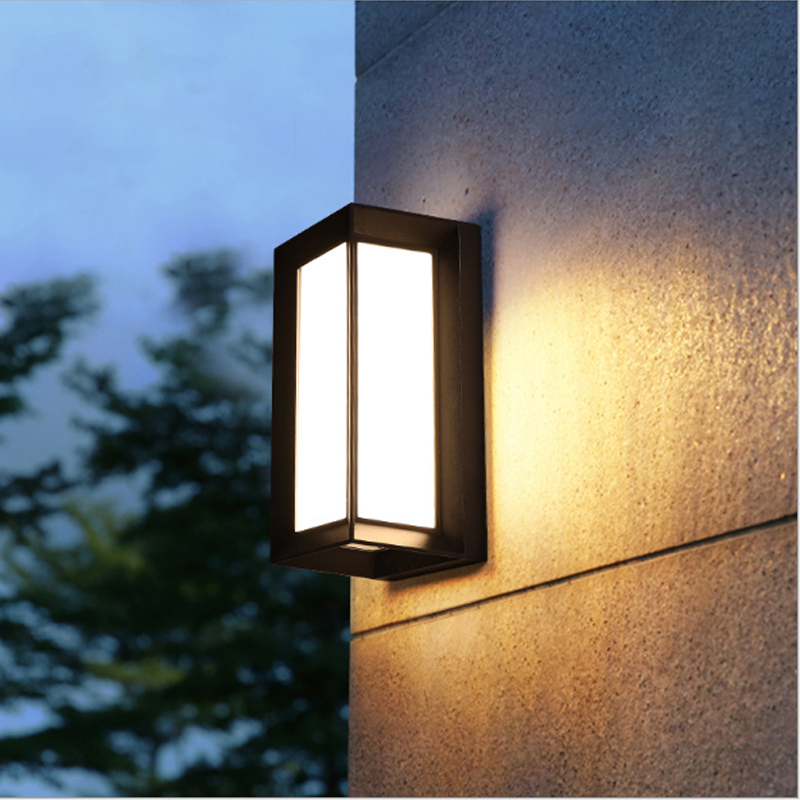 LED LAMPE MUR EXTÉRIEUR APPLICATIF IP65 BALCON LUMINES LUMINES DE PLACE DE SOINT PLACA