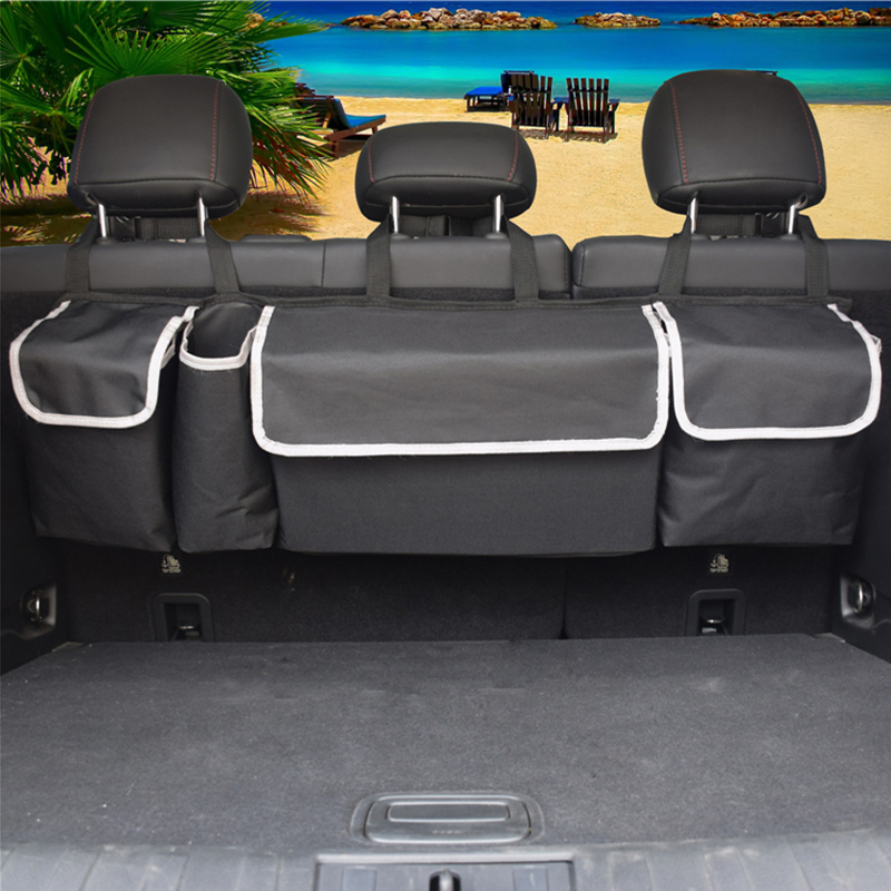 Stuff Sacks High quality hanging foldable auto back seat boot car trunk organizer for SUV, Black
Stuff Sacks High quality hanging foldable auto back seat boot car trunk organizer for SUV, Black