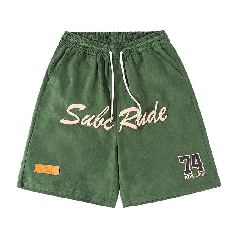 Men's Shorts European And American High Street Letter Foam Straight Wide Leg Men's Summer Oversize Sports Five Points Pirate ShortsMen's, Green
Men's Shorts European And American High Street Letter Foam Straight Wide Leg Men's Summer Oversize Sports Five Points Pirate ShortsMen's, Green