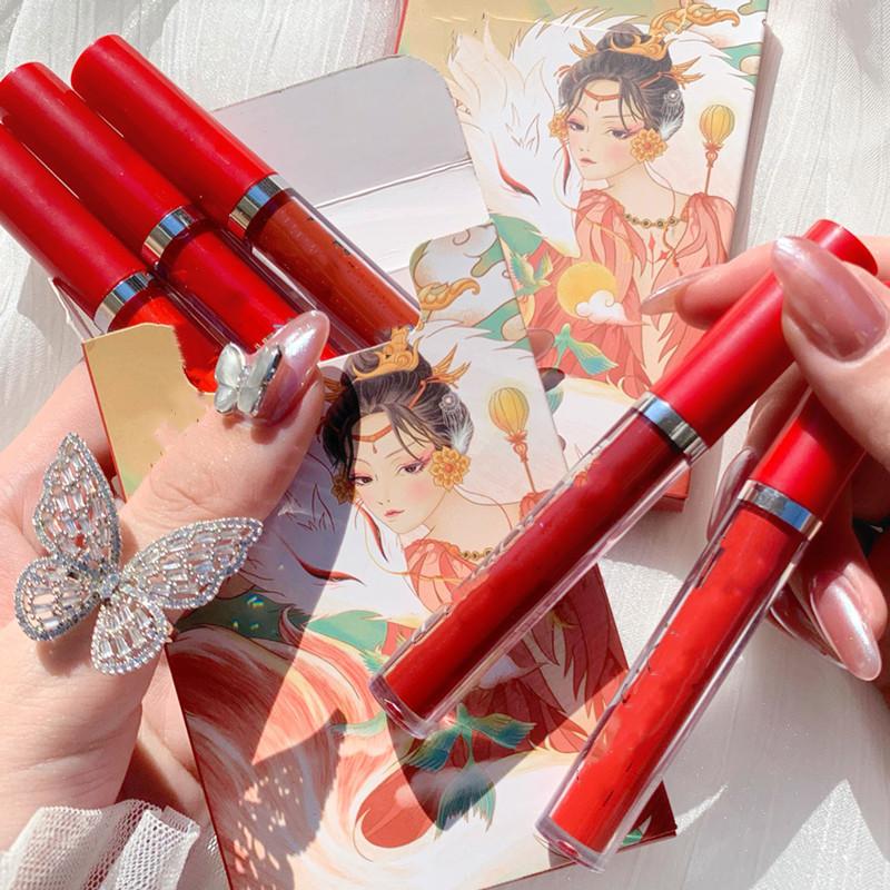 Lip Gloss 5Pcs Cigarette Set Matte Red Tint For Lips Makeup Long Lasting Water Mirror Glaze Waterproof Lipstick Kit Cosmetic
Lip Gloss 5Pcs Cigarette Set Matte Red Tint For Lips Makeup Long Lasting Water Mirror Glaze Waterproof Lipstick Kit Cosmetic