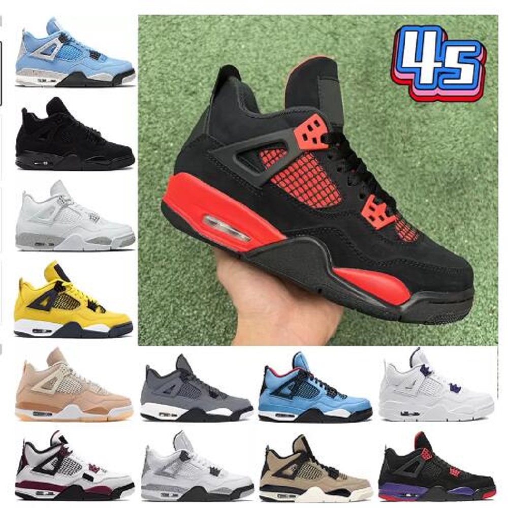 4 4s Men basketball shoes shoe Sneakers red thunder university blue black cat white shimmer cement what the fire red Man Sport Trainers Sneaker, # 30
4 4s Men basketball shoes shoe Sneakers red thunder university blue black cat white shimmer cement what the fire red Man Sport Trainers Sneaker, # 30