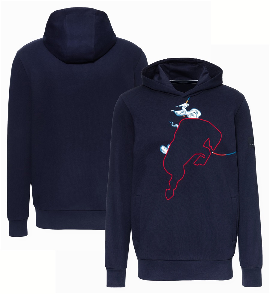2025 New F1 Hoodie Formula 1 Team Hooded Coat Pullover Spring Autumn Men's Fashion Print Hoodies Oversized Sweatshirt Customizable free shi