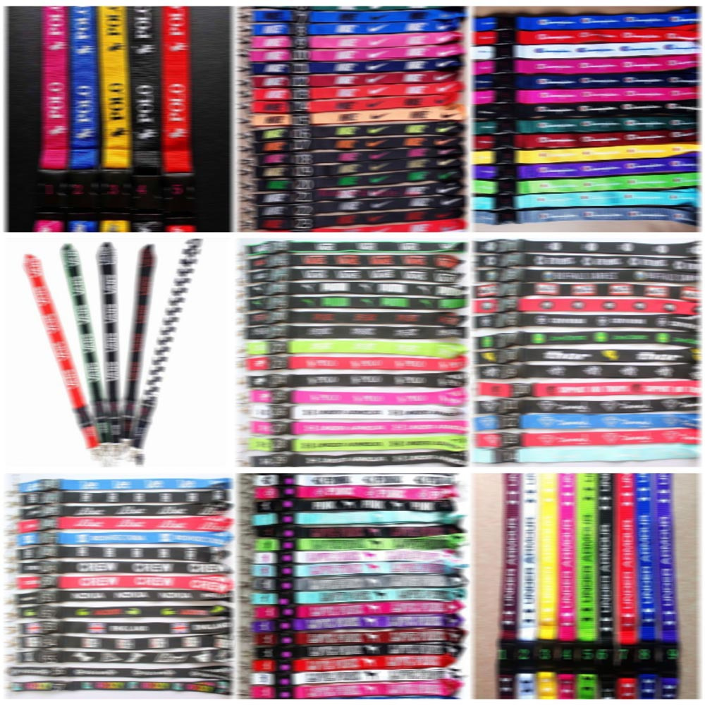 Cell phone lanyard Straps Clothing Sports brand for Keys Chain ID cards Holder Detachable Buckle Lanyards DHL #3