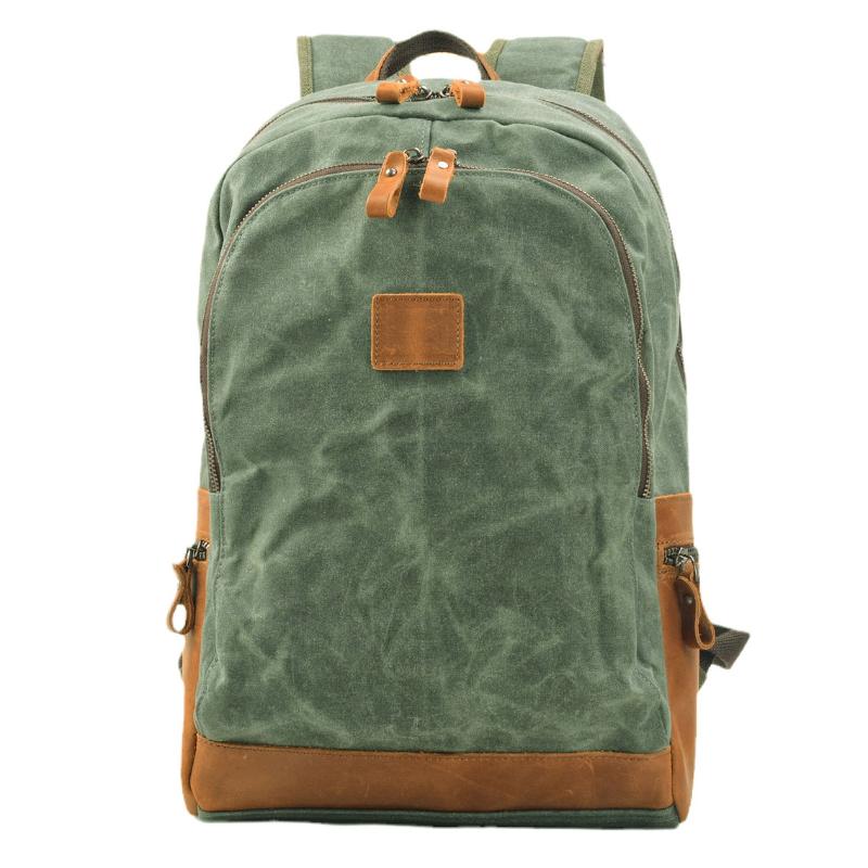 Backpack Leisure Women's Oil Wax Canvas Bag Retro Outdoor Student Computer Schoolbag Waterproof Mountaineering BagBackpack, Dark grey
Backpack Leisure Women's Oil Wax Canvas Bag Retro Outdoor Student Computer Schoolbag Waterproof Mountaineering BagBackpack, Dark grey