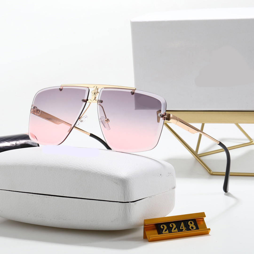 wholesale sunglasses Brand men's sunglasses Fashion Classic head glasses polarized UV400 pilot designer stainless steel glass men's Sunglass