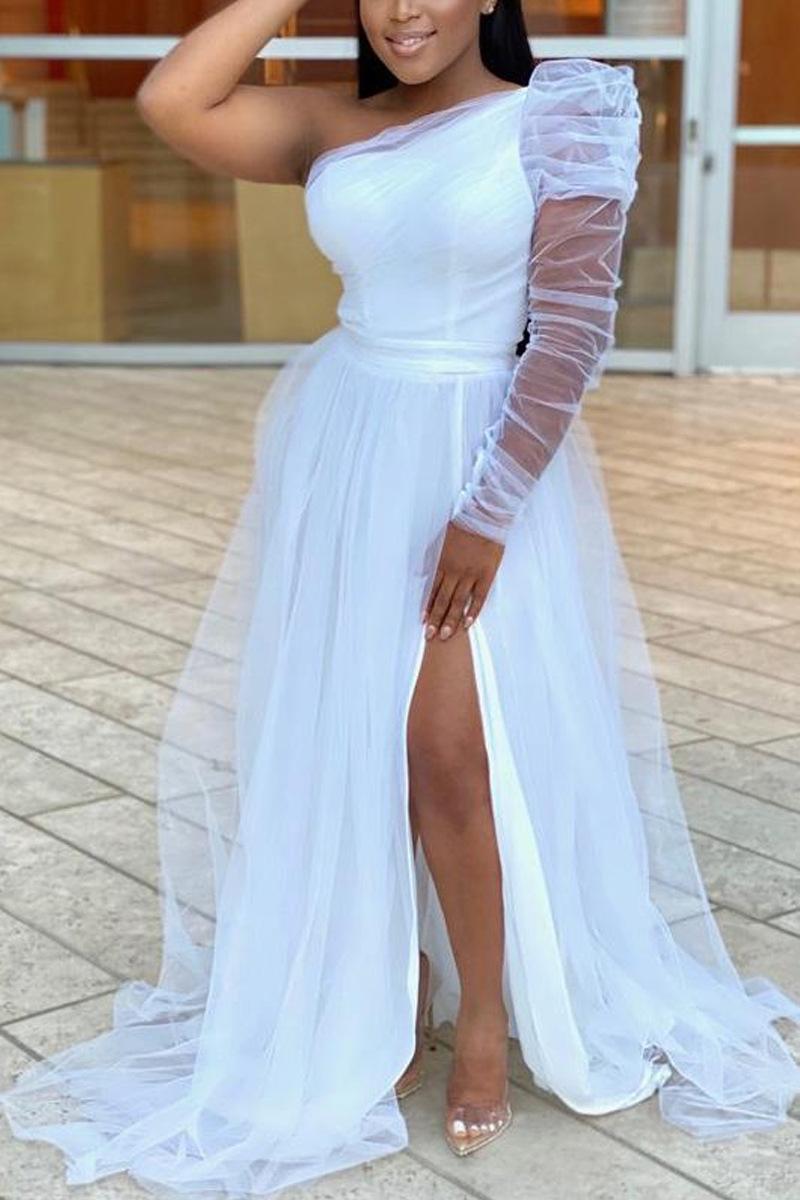 Party Dresses Evening For Woman Long Sleeve 11 Colors One Shoulder Tulle Side Slit Floor Length High Waist Prom Wedding 2022Party, Green
Party Dresses Evening For Woman Long Sleeve 11 Colors One Shoulder Tulle Side Slit Floor Length High Waist Prom Wedding 2022Party, Green