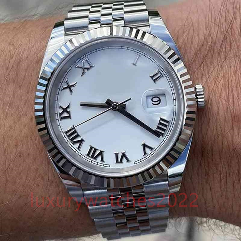 Multiple colors Luxury Mens Watch 41mm Green Rome Dial Mechanical Sapphire Bracelet Stainless steel Automatic Eta2813 Movement Watches, Watch q
Multiple colors Luxury Mens Watch 41mm Green Rome Dial Mechanical Sapphire Bracelet Stainless steel Automatic Eta2813 Movement Watches, Watch q