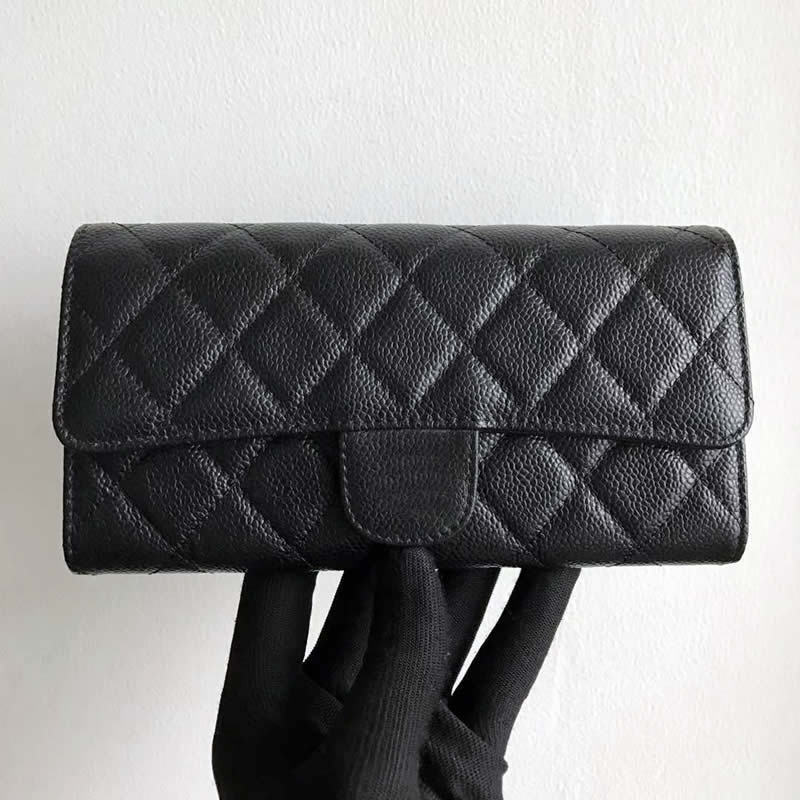 High Quality Women Clutch Leather Coin Pouch Long Clamshell Wallet Caviar Card Pattern Ball Key Bag, Golden sheepskin
High Quality Women Clutch Leather Coin Pouch Long Clamshell Wallet Caviar Card Pattern Ball Key Bag, Golden sheepskin