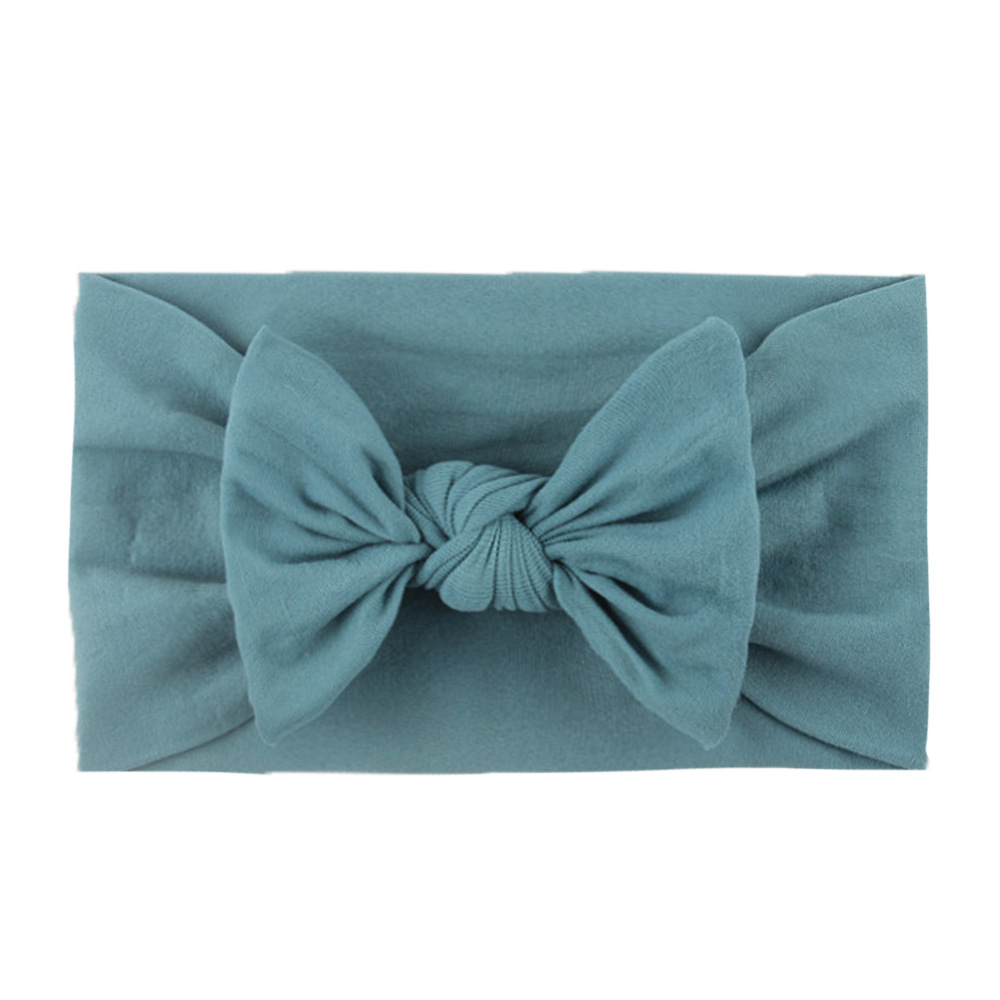 Baby girls Knot Bow Headbands Kids hair band Children Headwear Boutique accessories 28 colors