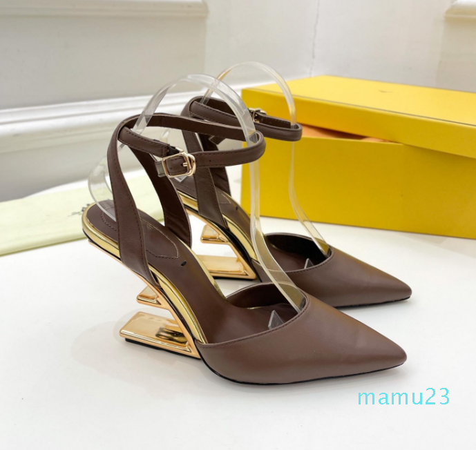 2022 Designer womens sandals high heeled shoes pointed toesl sandal summer footwear fashion 10cm heel front back strap genuine leather, Black sequins
2022 Designer womens sandals high heeled shoes pointed toesl sandal summer footwear fashion 10cm heel front back strap genuine leather, Black sequins