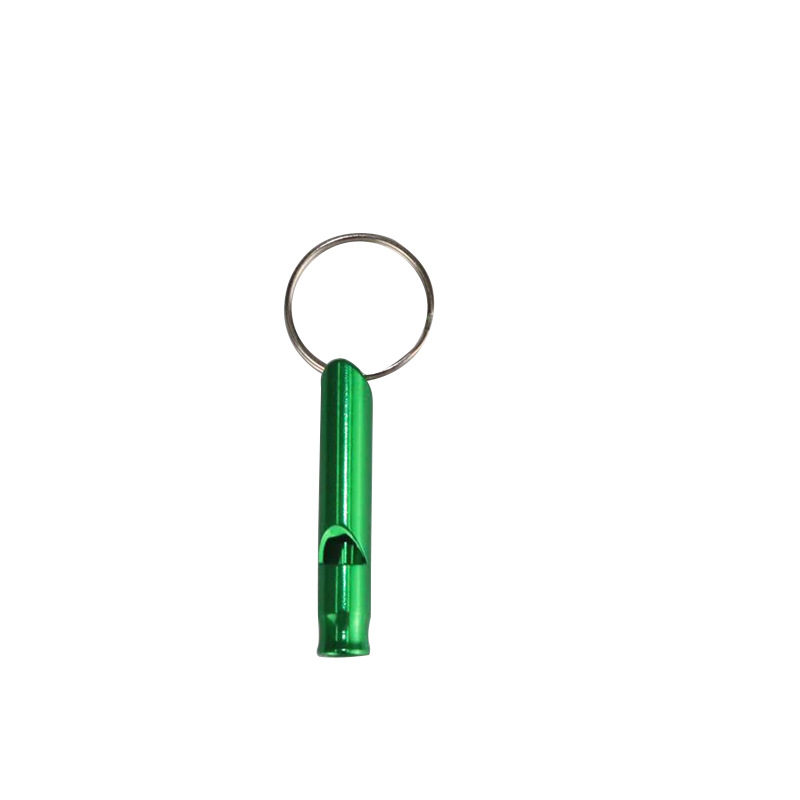 Outdoor Gadgets Whistles Mini Survival Whistle Multifunction Keychain Aluminum Alloy Cheerleading Souvenir Outdoor Emergency Siren
