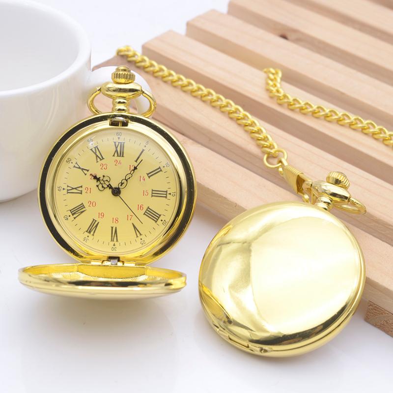 Pocket Watches 50pcs/lot Sell Smooth Gold Roman Dial Quartz Men Women Gift Wholesale, Slivery;golden
Pocket Watches 50pcs/lot Sell Smooth Gold Roman Dial Quartz Men Women Gift Wholesale, Slivery;golden