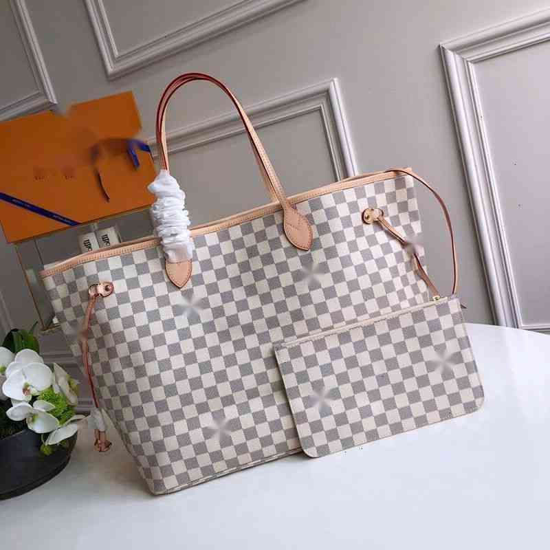 N41360 checkerboard white large handbag shopping bag beige lining Women Shopping Bags Handbags Shoulder Evening Bag, Picture show
N41360 checkerboard white large handbag shopping bag beige lining Women Shopping Bags Handbags Shoulder Evening Bag, Picture show