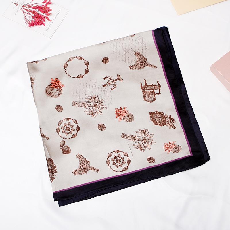 Scarves 70x70 Floral FlowerMultipurpose Women Silk Twill Scarf Satin Square Tie Hairband Ladies Foulard Femme Towel Bufanda ShawlScarves
Scarves 70x70 Floral FlowerMultipurpose Women Silk Twill Scarf Satin Square Tie Hairband Ladies Foulard Femme Towel Bufanda ShawlScarves