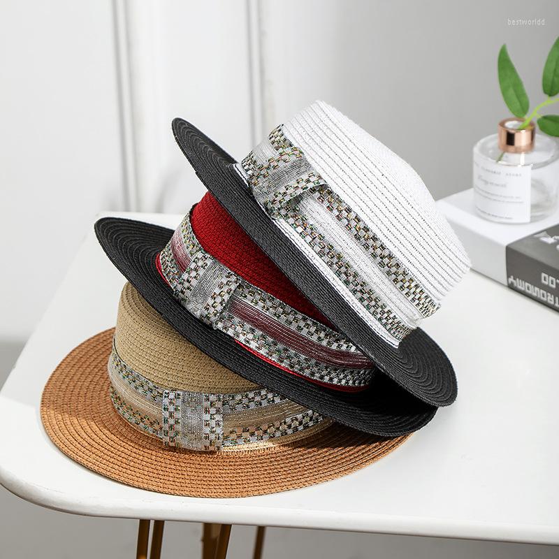 Wide Brim Hats High Quality Summer Outdoor Sunscreen Straw Hat Street Beaches Travel Women Anti UV Elegant Fedora With Silk RibbonWide
Wide Brim Hats High Quality Summer Outdoor Sunscreen Straw Hat Street Beaches Travel Women Anti UV Elegant Fedora With Silk RibbonWide