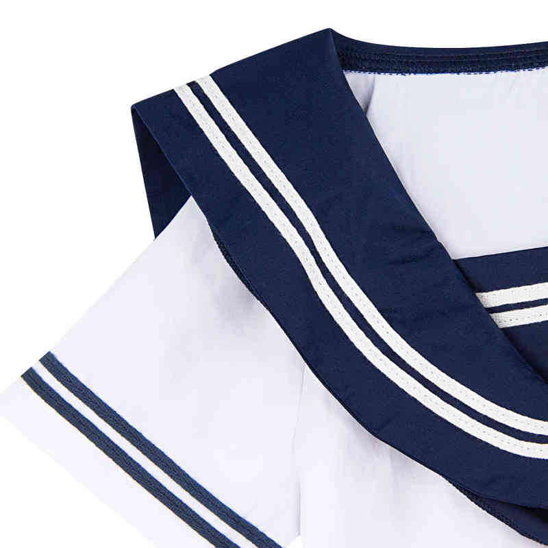 Kids Sailor Navy Costume Children Boys Girls Japanese School Uniform Child Carnival Fancy Dress Suit Cosplay Performance Skirt AA220316