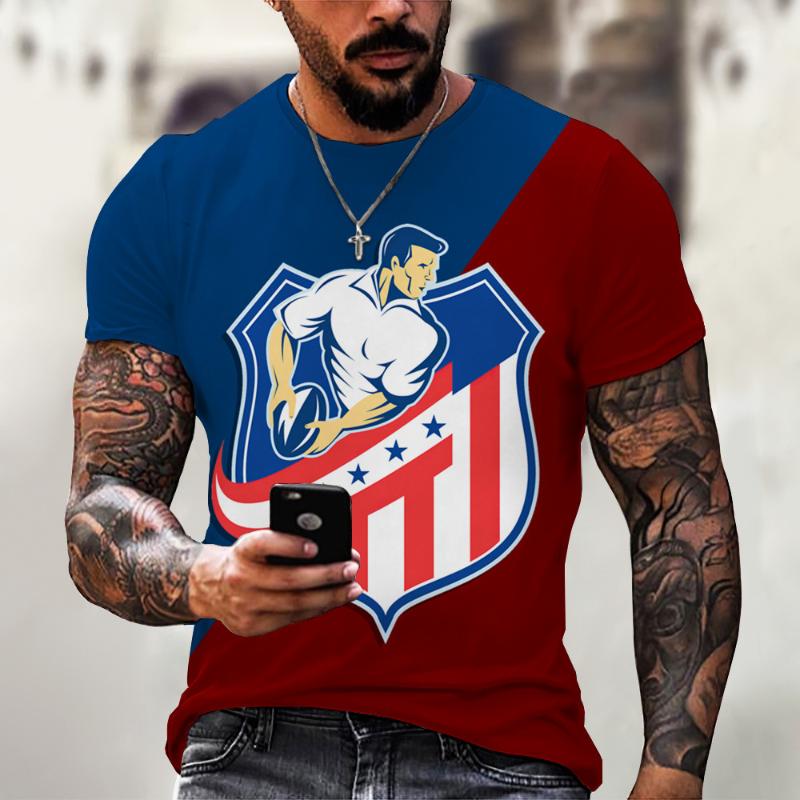 Men' T-Shirts Summer Men 3D Printed T Shirt Arrival Horse Racing Pattern Round Neck Short Sleeve Plus Size Top Camisetas Drop, Picture color 3
Men' T-Shirts Summer Men 3D Printed T Shirt Arrival Horse Racing Pattern Round Neck Short Sleeve Plus Size Top Camisetas Drop, Picture color 3