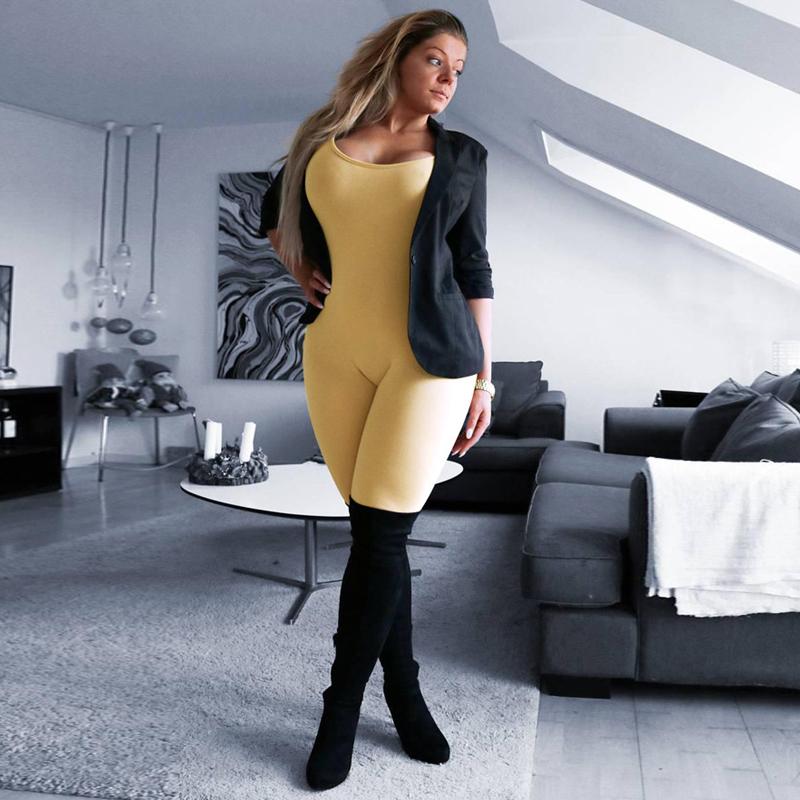 Women' Jumpsuits & Rompers Long Jumpsuit For Women 2022 Summer Round Neck Sleeveless Sexy Backless Sportswear Slim Solid Color Bodycon Jump, Beige
Women' Jumpsuits & Rompers Long Jumpsuit For Women 2022 Summer Round Neck Sleeveless Sexy Backless Sportswear Slim Solid Color Bodycon Jump, Beige