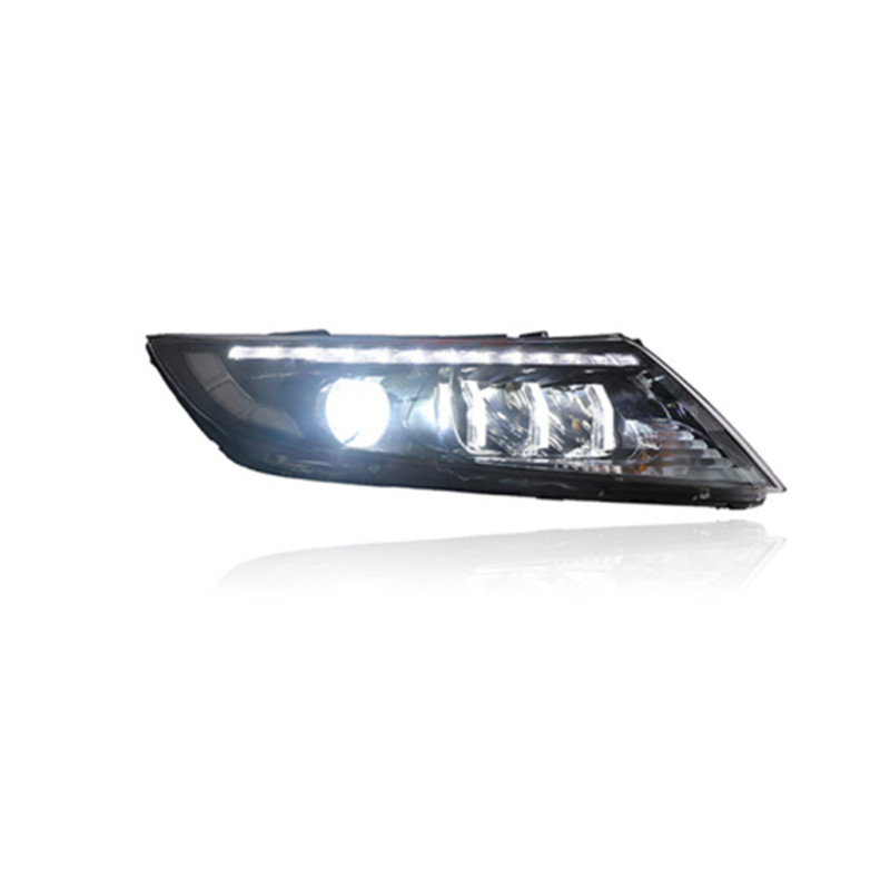 Car Front Lights For Kia K5 LED Headlight 20 14-20 15 LED Turn Signal Daytime Running Light High Beam Lens