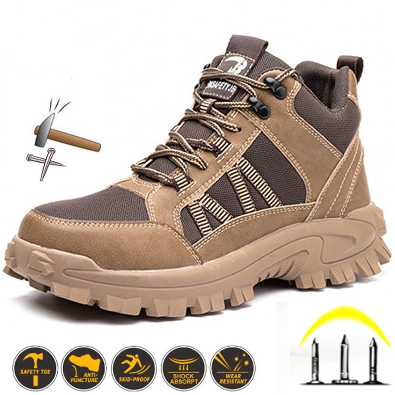 Boots Safety Work Shoes For Men Indestructible Steel Toe Cap Construction Sneakers All Season Combat, 665 gray
Boots Safety Work Shoes For Men Indestructible Steel Toe Cap Construction Sneakers All Season Combat, 665 gray