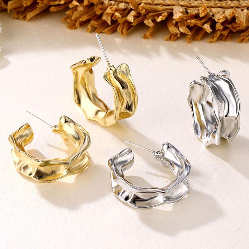 Hoop & Huggie Fashion Gold Color Metal Geometric Earring Retro Punk Gothic Round Twist Earrings Statement Trend Jewelry GiftHoop
Hoop & Huggie Fashion Gold Color Metal Geometric Earring Retro Punk Gothic Round Twist Earrings Statement Trend Jewelry GiftHoop