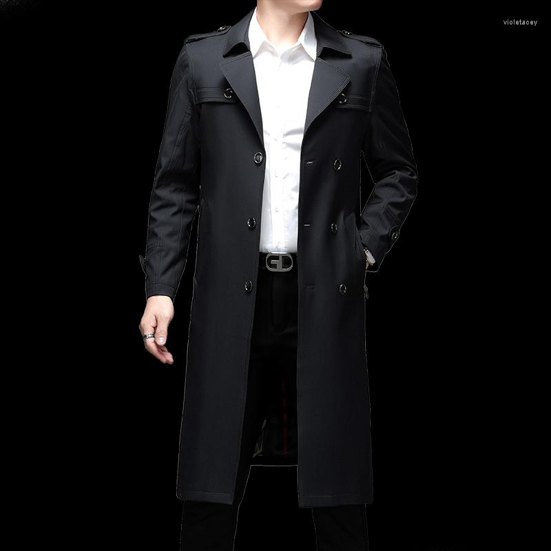 Men's Trench Coats 2022 Coat Fashion Long Lapel Windbreakers Brand Clothing Viol22, Black
Men's Trench Coats 2022 Coat Fashion Long Lapel Windbreakers Brand Clothing Viol22, Black