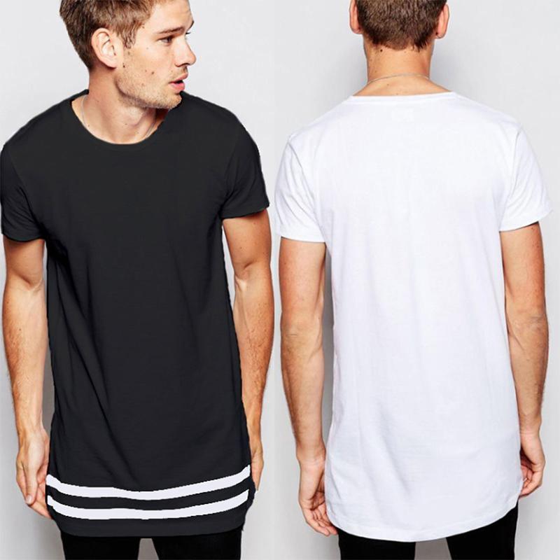 Men' T-Shirts Hem Striped T-shirt Extended Longline Hipster Tee Male Fashion Streetwear Tops Homme Hip T Shirt With, Black
Men' T-Shirts Hem Striped T-shirt Extended Longline Hipster Tee Male Fashion Streetwear Tops Homme Hip T Shirt With, Black