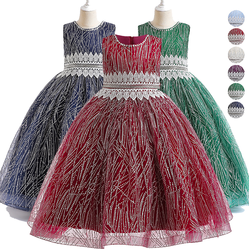 Flower Dress for Girl Princess Birthday Party Embroidery First Communion Long Dresses Girls Graduation Dance Dress, Red
Flower Dress for Girl Princess Birthday Party Embroidery First Communion Long Dresses Girls Graduation Dance Dress, Red