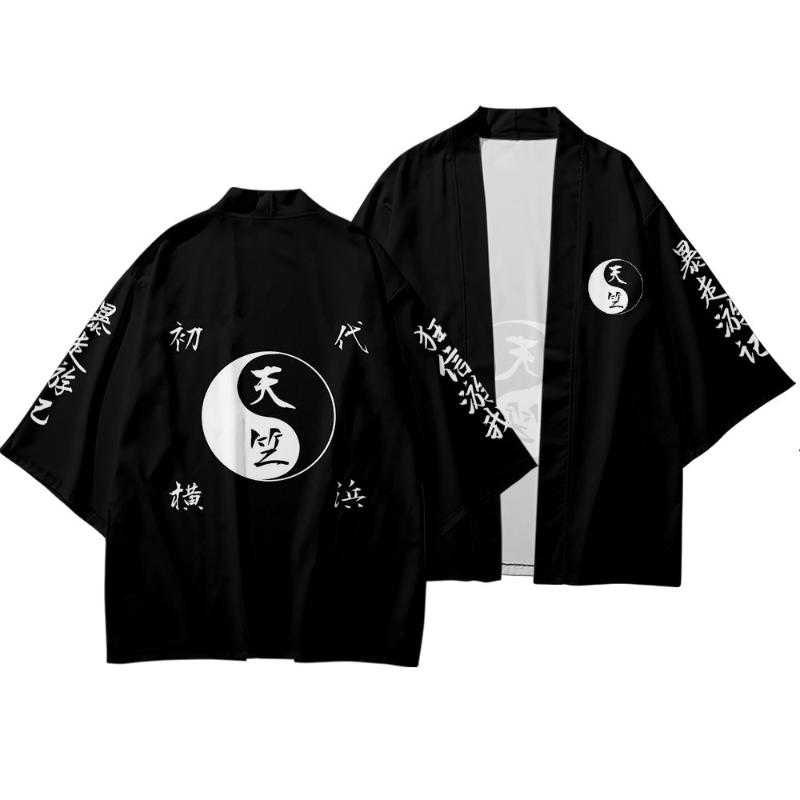 Men's Tracksuits Tai Chi Yin Yang Black And White Pattern Print Gothic Style Shirt Casual Harajuku Japanese Men Women Summer Kimono ShirtsMe, Dt-003
Men's Tracksuits Tai Chi Yin Yang Black And White Pattern Print Gothic Style Shirt Casual Harajuku Japanese Men Women Summer Kimono ShirtsMe, Dt-003
